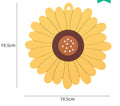 向日葵隔熱餐墊｜矽膠｜防滑設計｜柔韌性強｜容易清洗