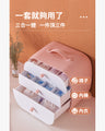 蘋果形內衣小抽屜｜多種間隔｜特大容量｜防潮防霉