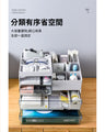 多功能文具收納盒｜多種收納｜透明可視｜特大容量