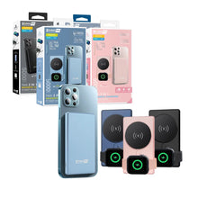 將圖片載入圖庫檢視器 香港品牌 XPower 3合1 磁吸無線充 + Apple Watch 外置充電器 N66
